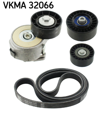 V formos rumbuotas diržas, komplektas - VKMA 32066 SKF